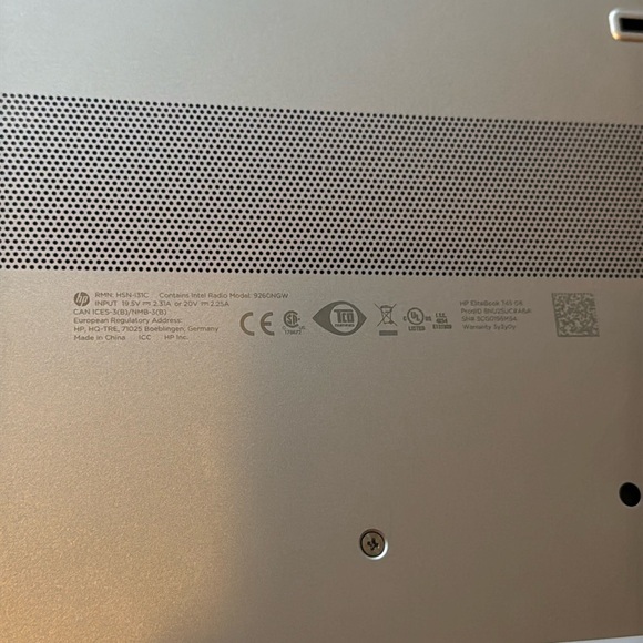 Hp elitebook 745 g6 14” laptop 250 gb memory, factory mode and like brand new - Picture 11 of 15